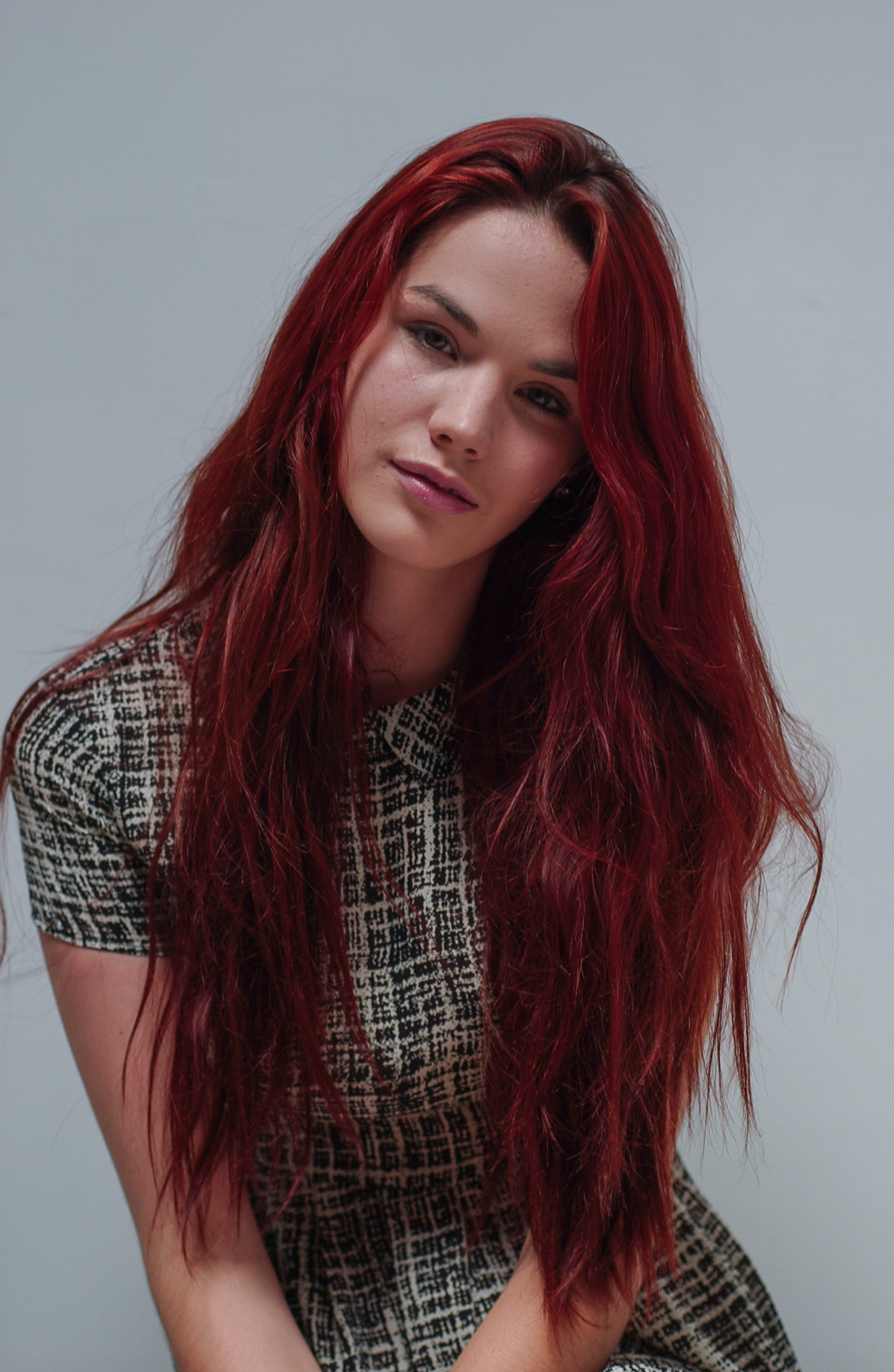 Modeling agency portfolio shoot