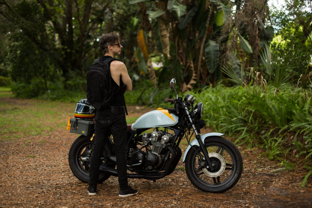mojokissmoto motorcycle vlogger in tampa florida